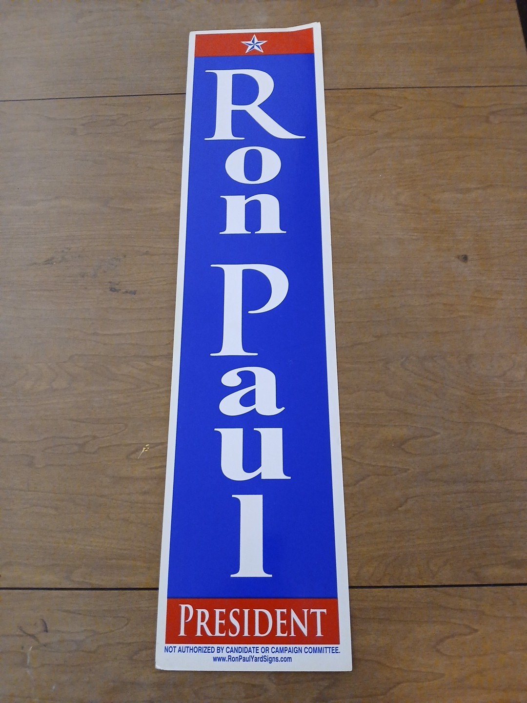 Ron Paul For President Telephone Pole Sign 2008 30″ X 7″ Ronpaulyardsigns Libert