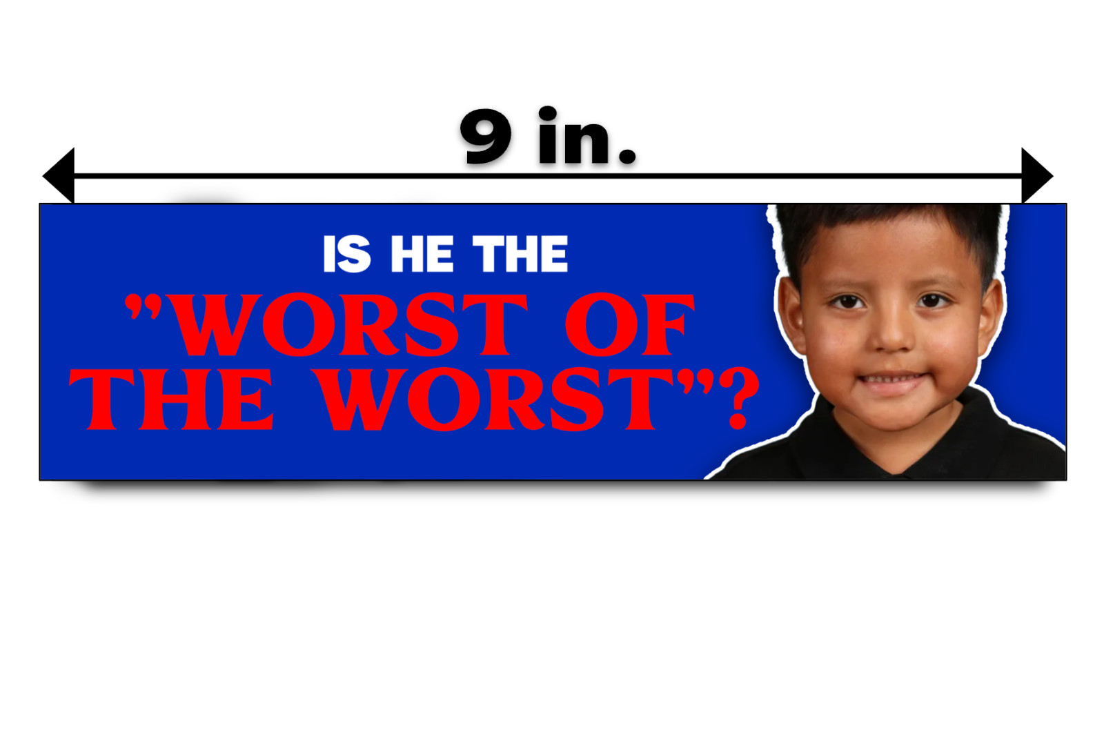 Liam Ramos Anti-ICE Bumper Sticker Decal Minnesota Preschooler Abolish Trump