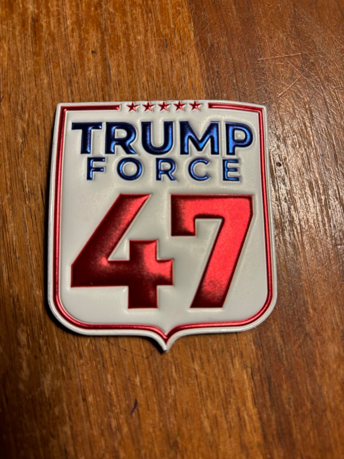 Trump Patch; Trump Force 47 Official Campaign Patch for Volunteers; new and RARE