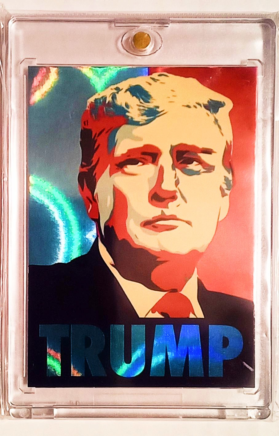 Donald Trump Proud Patriots Pop Art Portrait Limited Edition Card