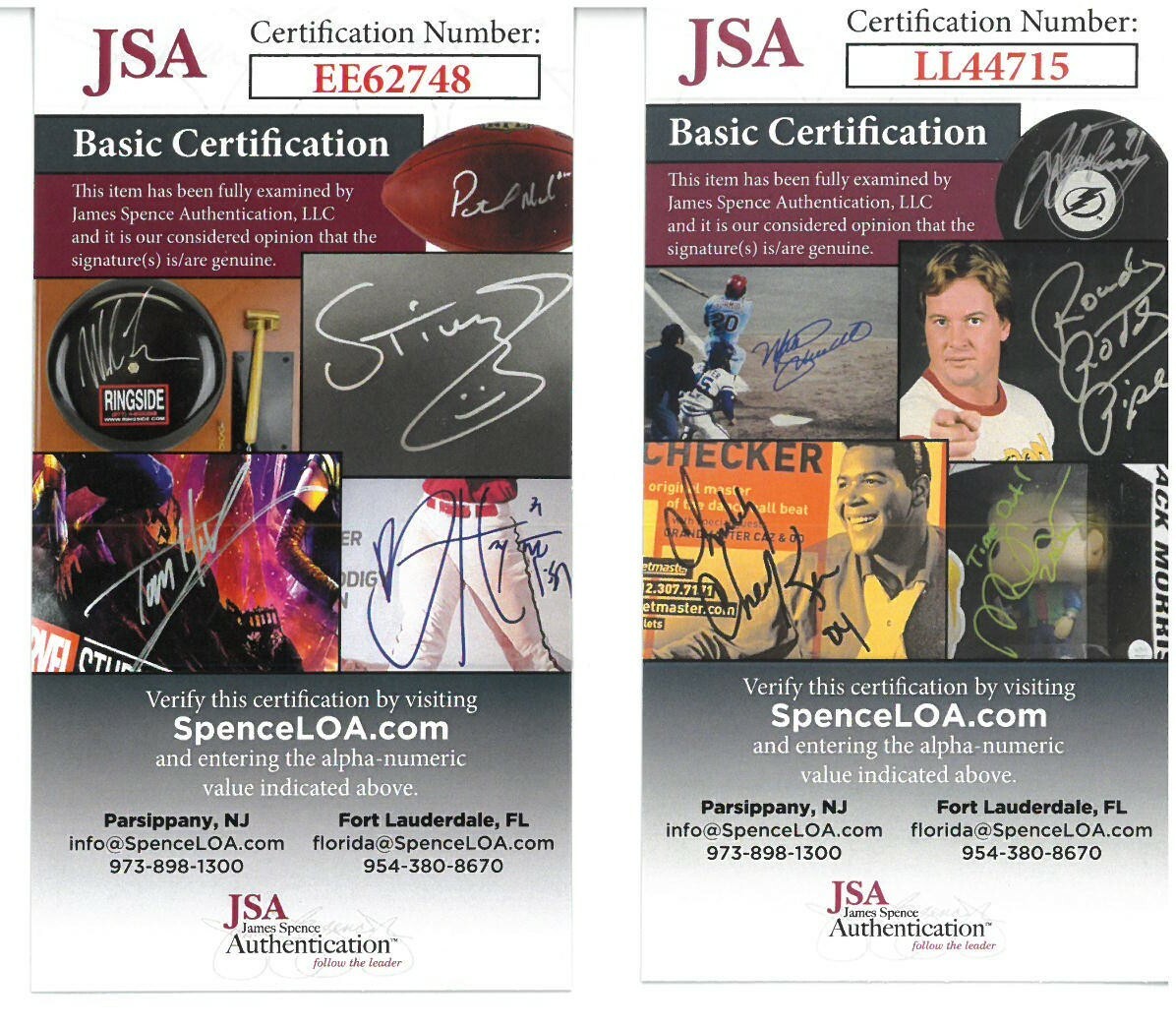 Senator John McCain/Governor Sarah Palin dual signed Bookplates/Cuts Framed- JSA