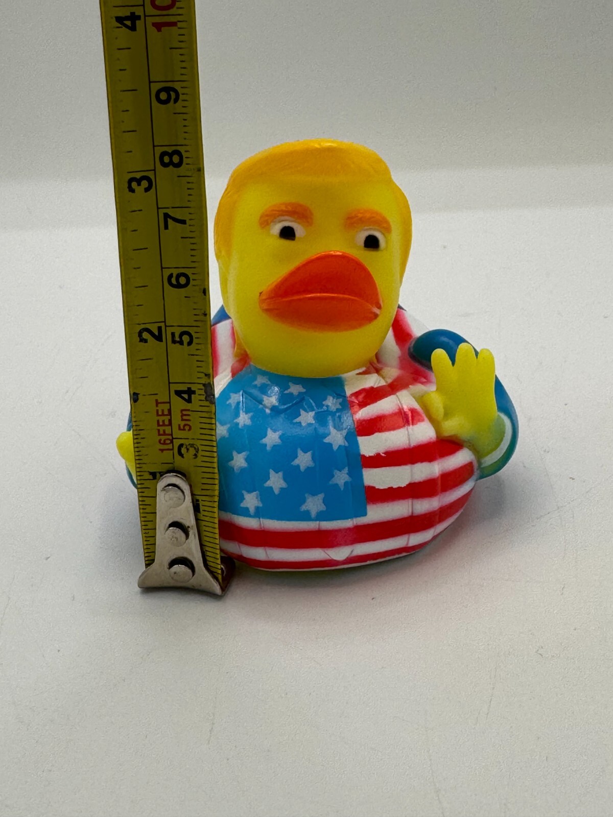 Donald Trump Rubber Duck for Jeep Ducking 2024 MAGA Rally Fight President FLAG