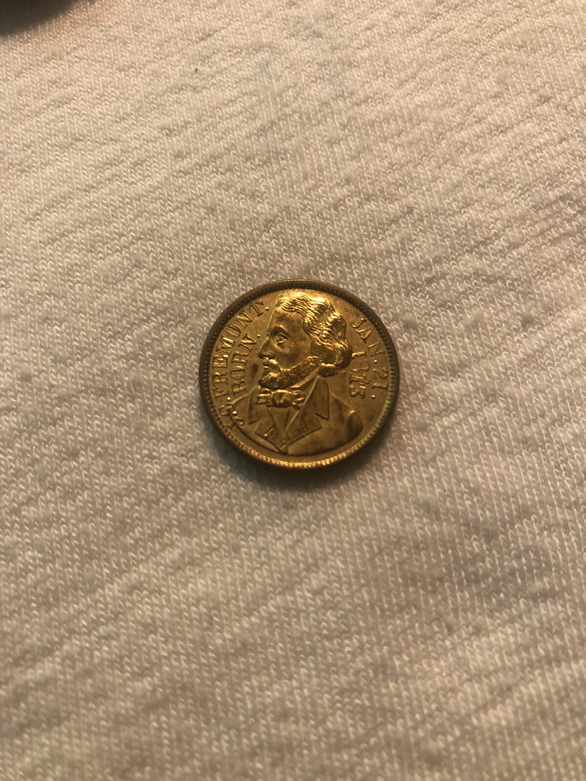 John Charles Fremont 1856 Presidential Campaign Token