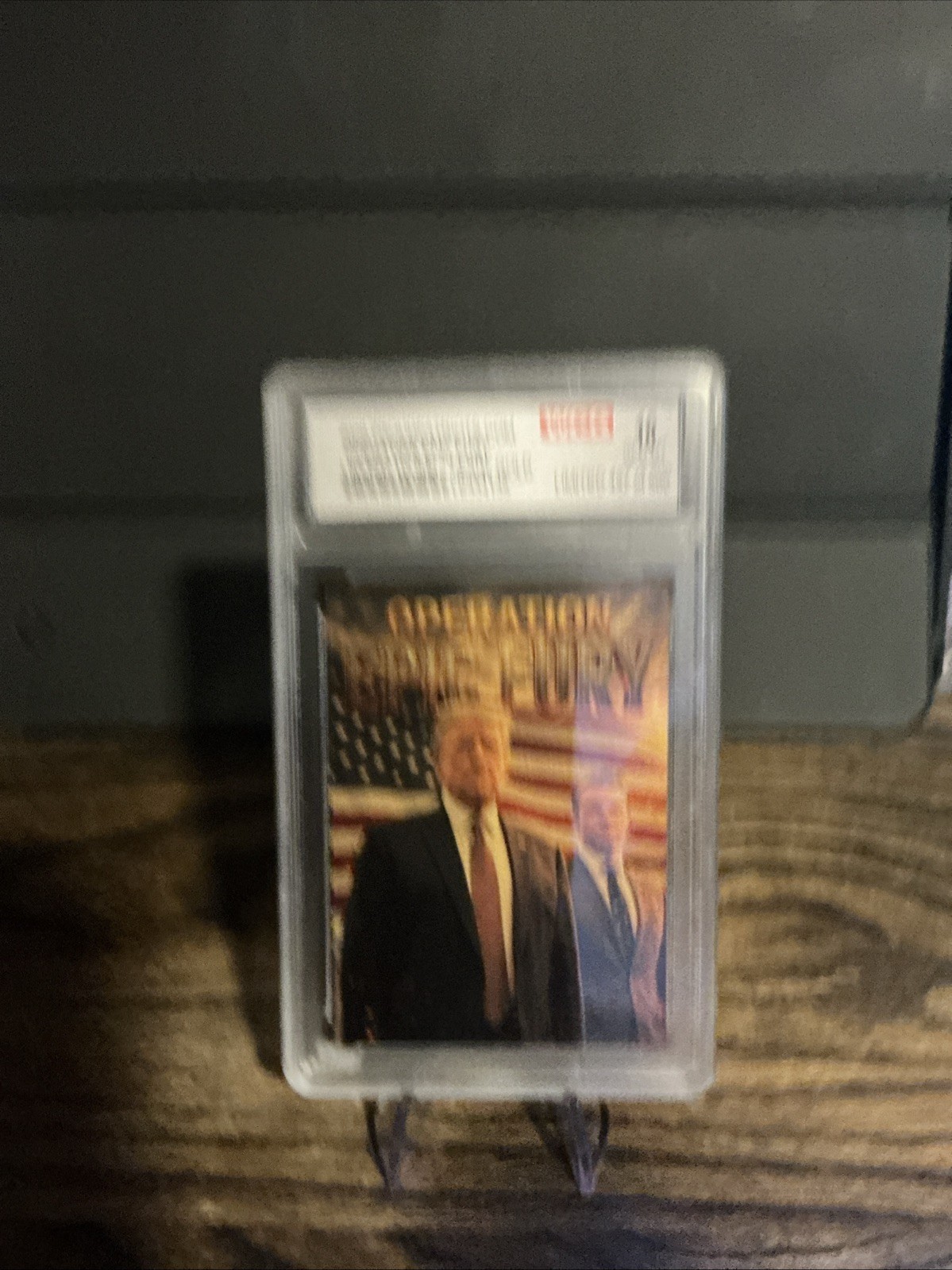 Pearl Gold Proud Patriots Donald Trump Trading Card – Operation Epic Fury