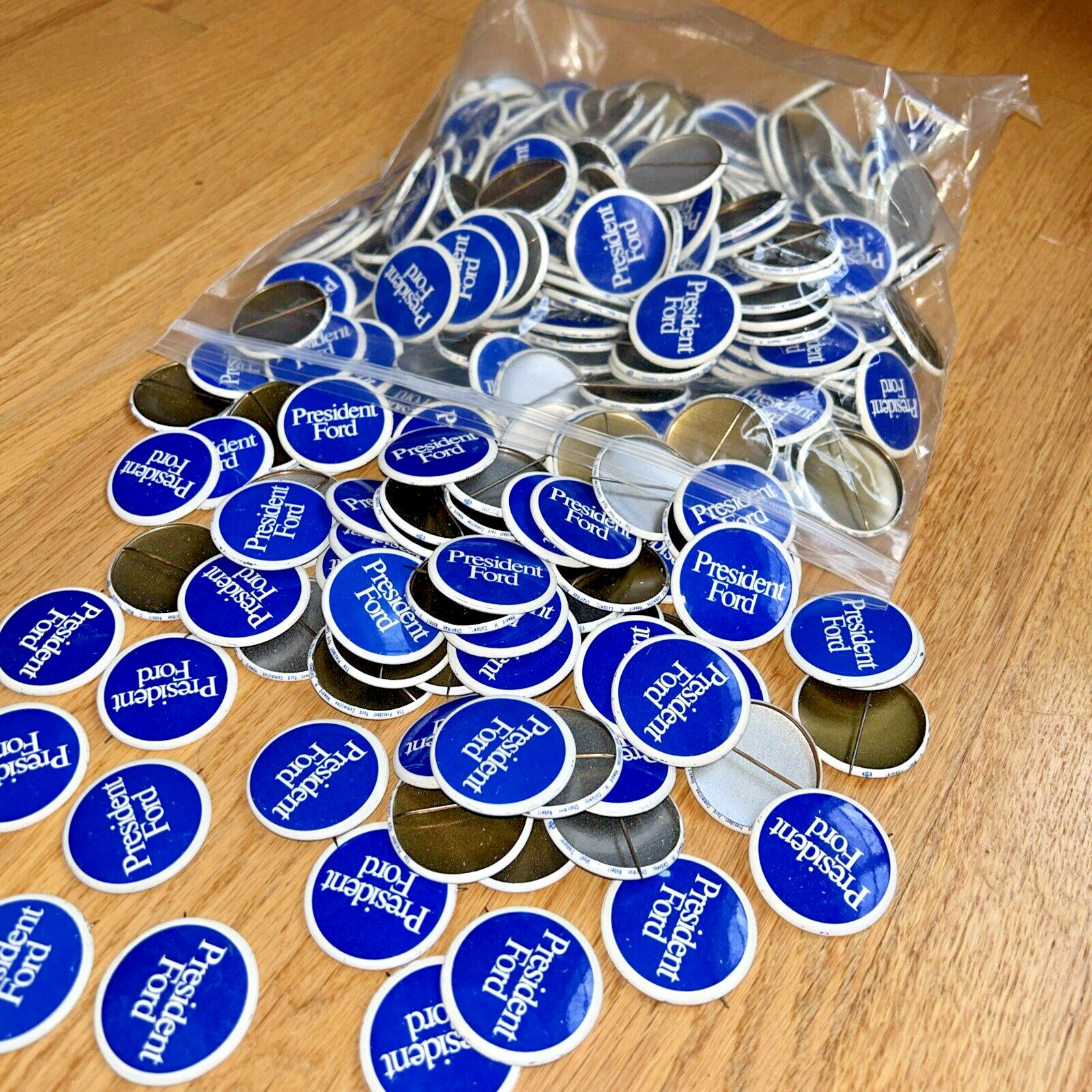 1976 PRESIDENT FORD Buttons – 2 Pounds /Approx 275 Buttons