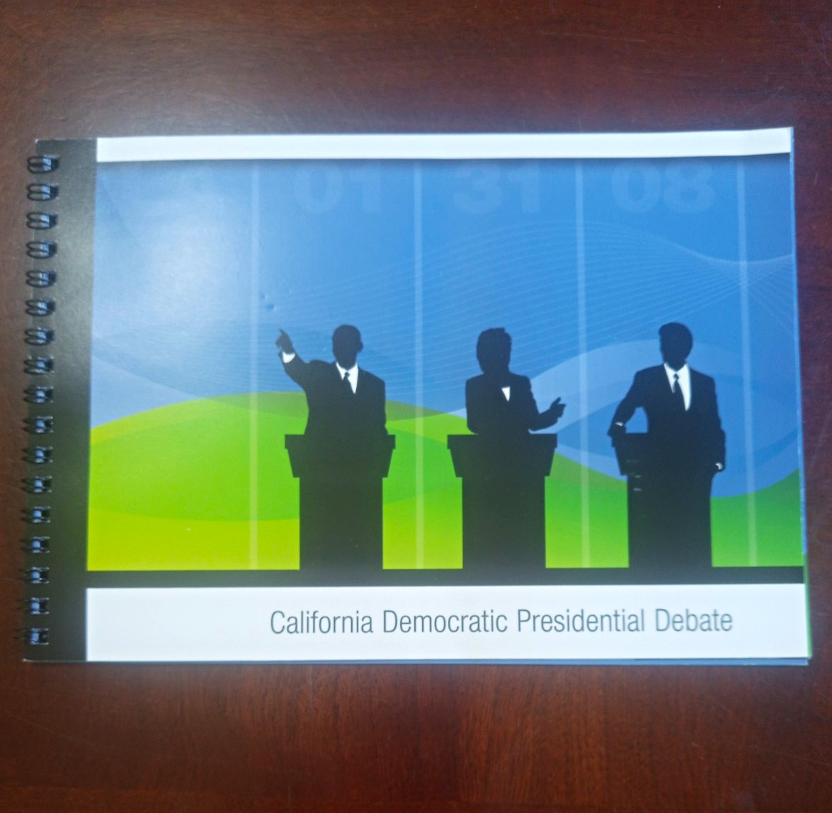 California Democratic Presidential Debate Program Jan 31 2008 Kodak Theatre LA