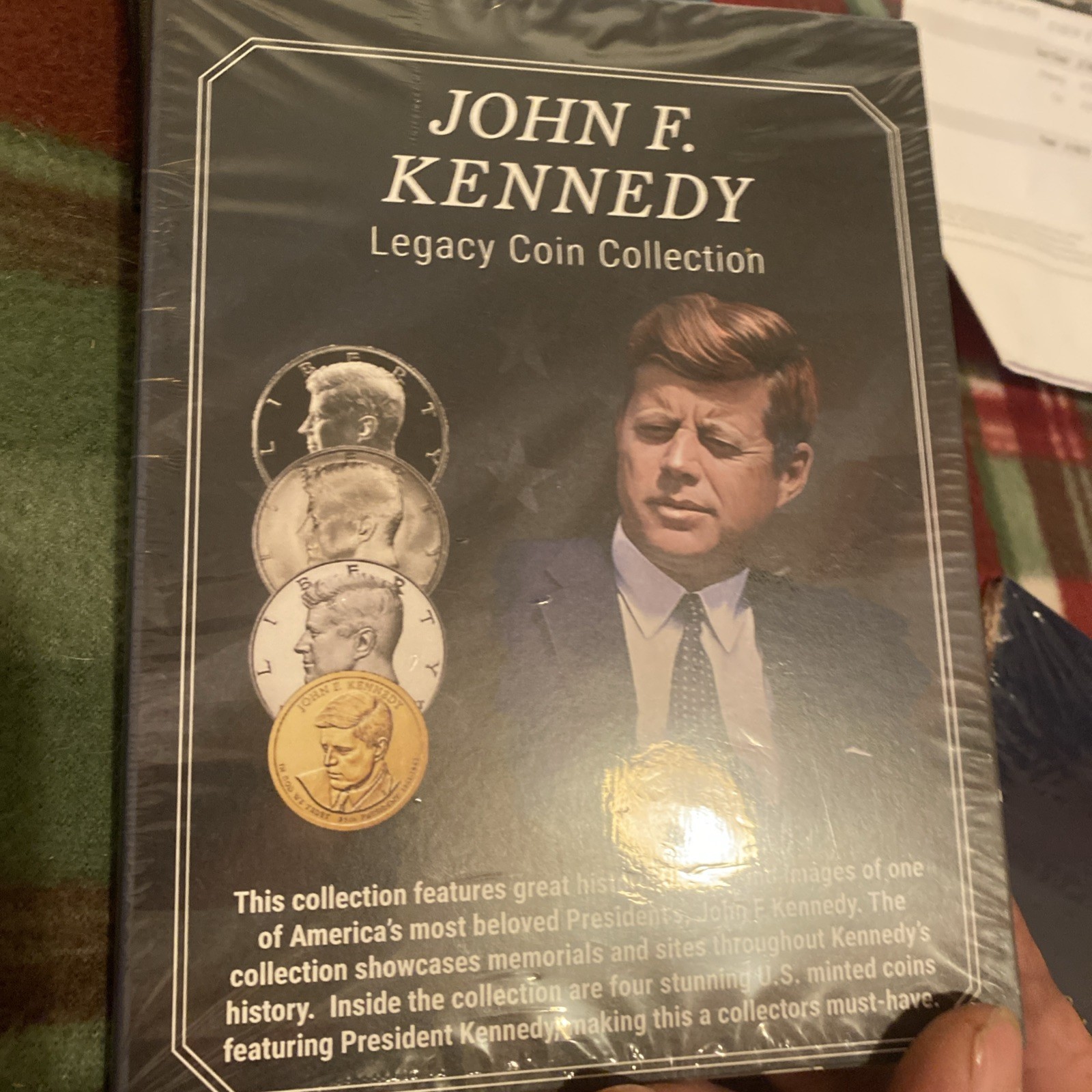 Coins of America Kennedy Legacy Collection Coin Set (STILL IN THE PLASTIC WRAP)