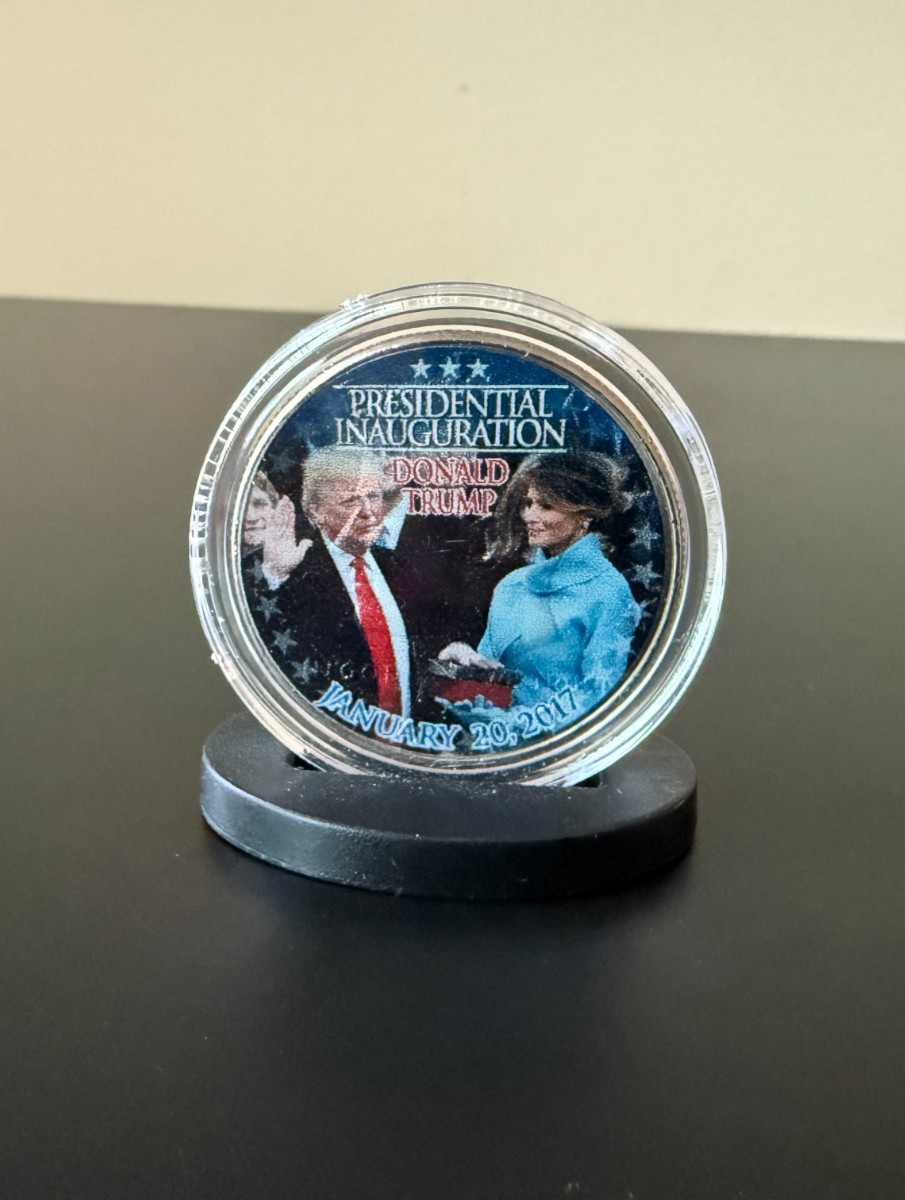 DONALD TRUMP U.S. JFK Half Dollar Coin 2017 PRESIDENTIAL INAUGURATION
