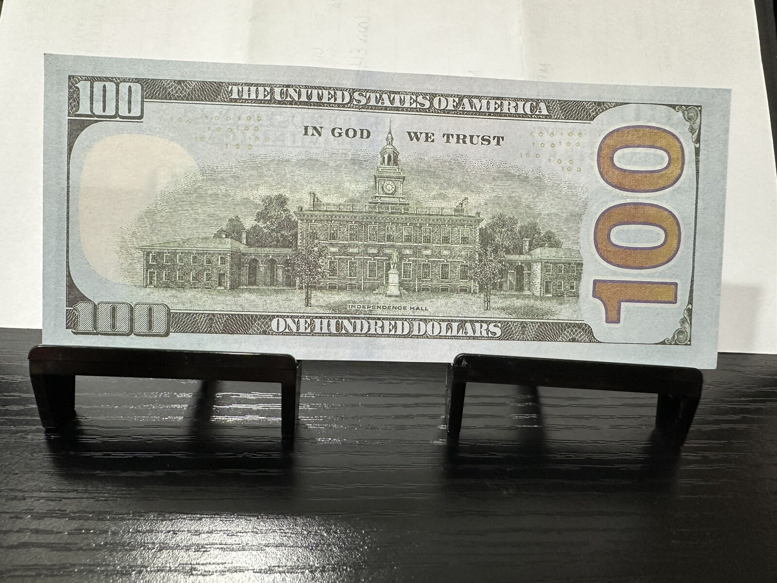 President Donald Trump $100 Bill Portrait 45th & 47th President (5 Bill Lot)