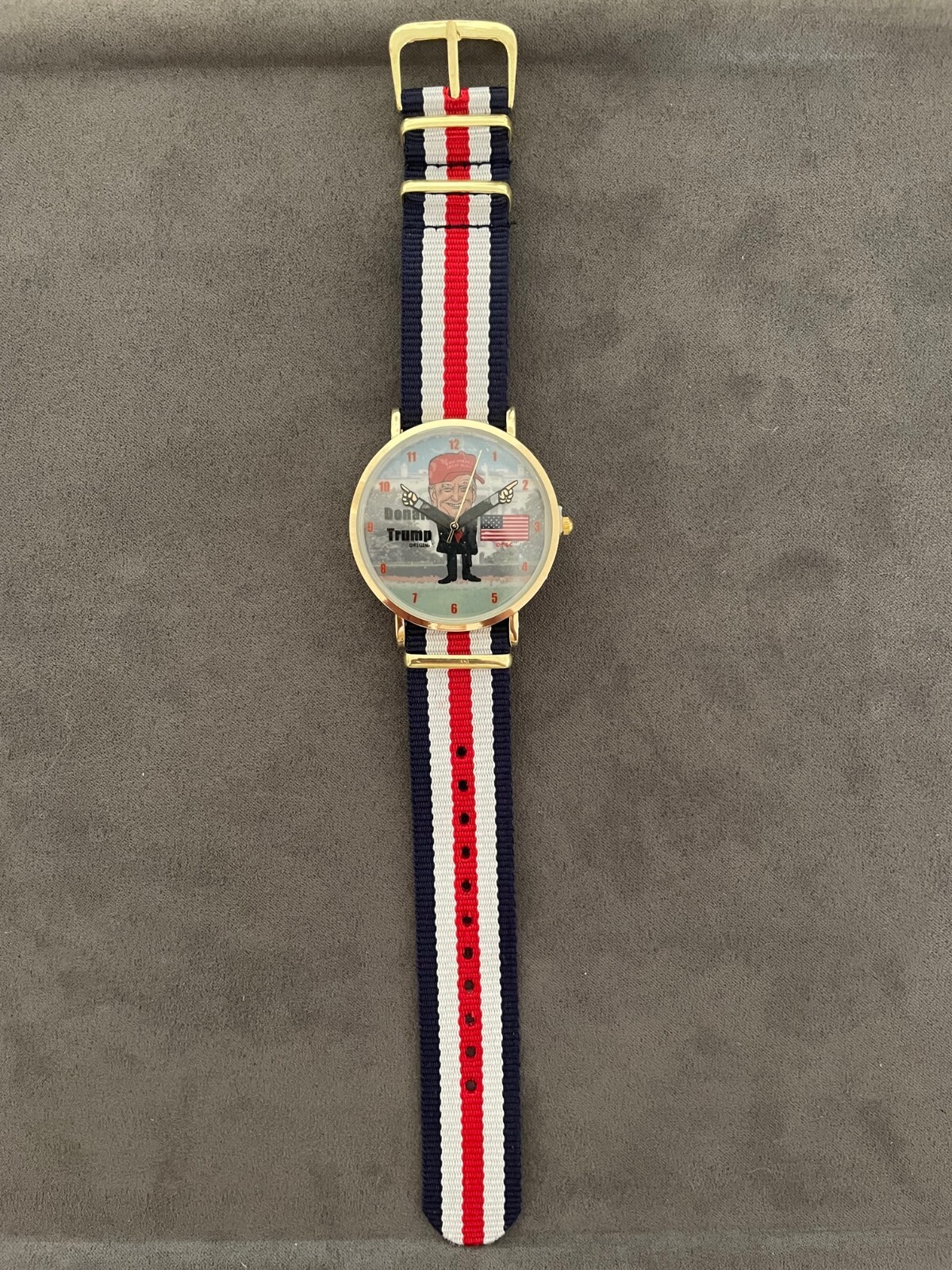 President Donald J. Trump Collectible Caricature Watch