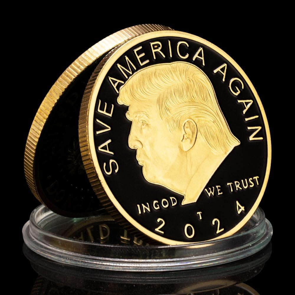 Save America Again Donald Trump 2024 Collectible Coins Gifts for Trump Supporter