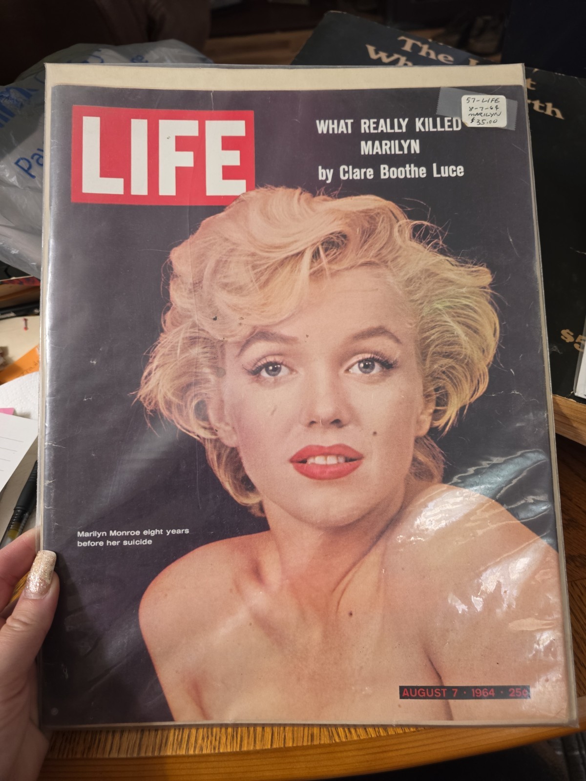 Life Magazine. August 7 1964. Marilyn Monroe.