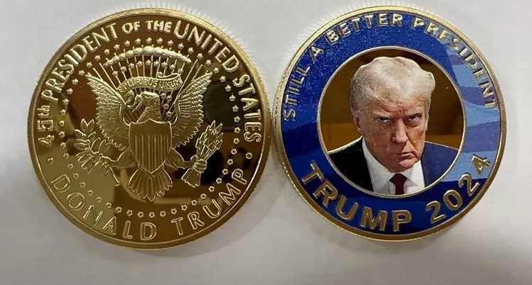 2024 Better President Donald Trump Mug Shot Commemorative Coin SHIPS FROM USA