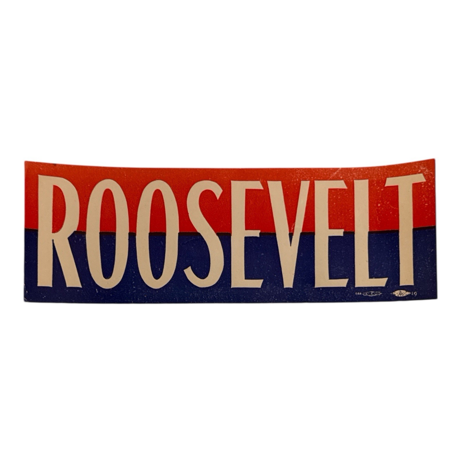 President Teddy & Franklin Roosevelt & McKinley Political Button 1.25″ Wishbone