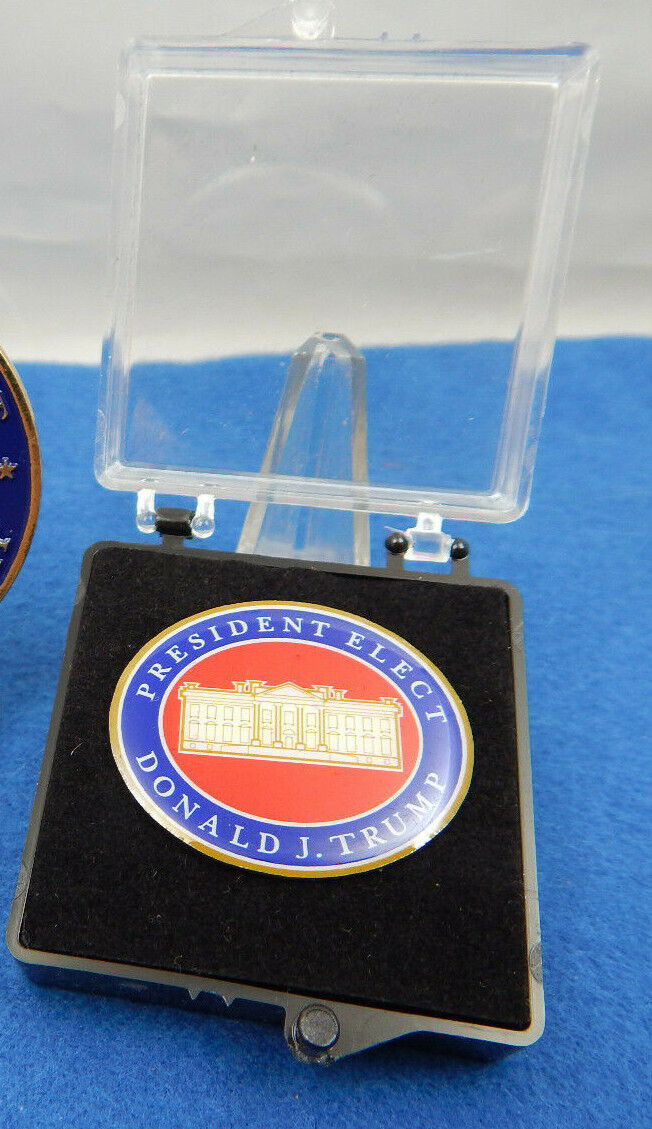 PRESIDENT ELECT DONALD JOHN TRUMP 2016 ~ 45th US PRESIDENT ~ LAPEL OR HAT PIN