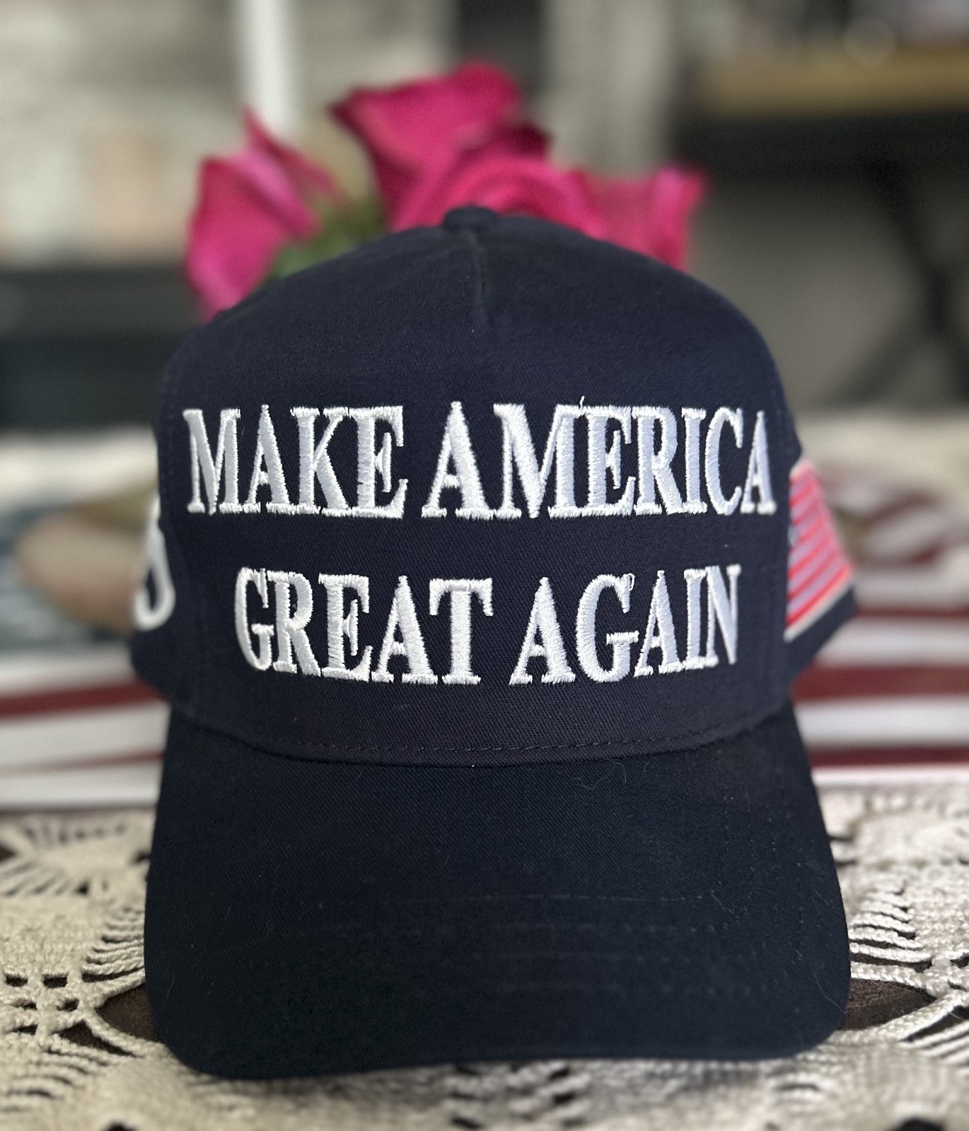 2020 DONALD TRUMP ☆OFFICIAL☆ MAKE AMERICA GREAT AGAIN ☆AUTHENTIC☆ NAVY MAGA CAP