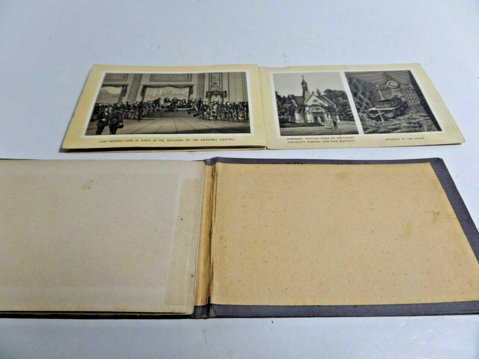 President Garfield album souvineir picture book 1881?