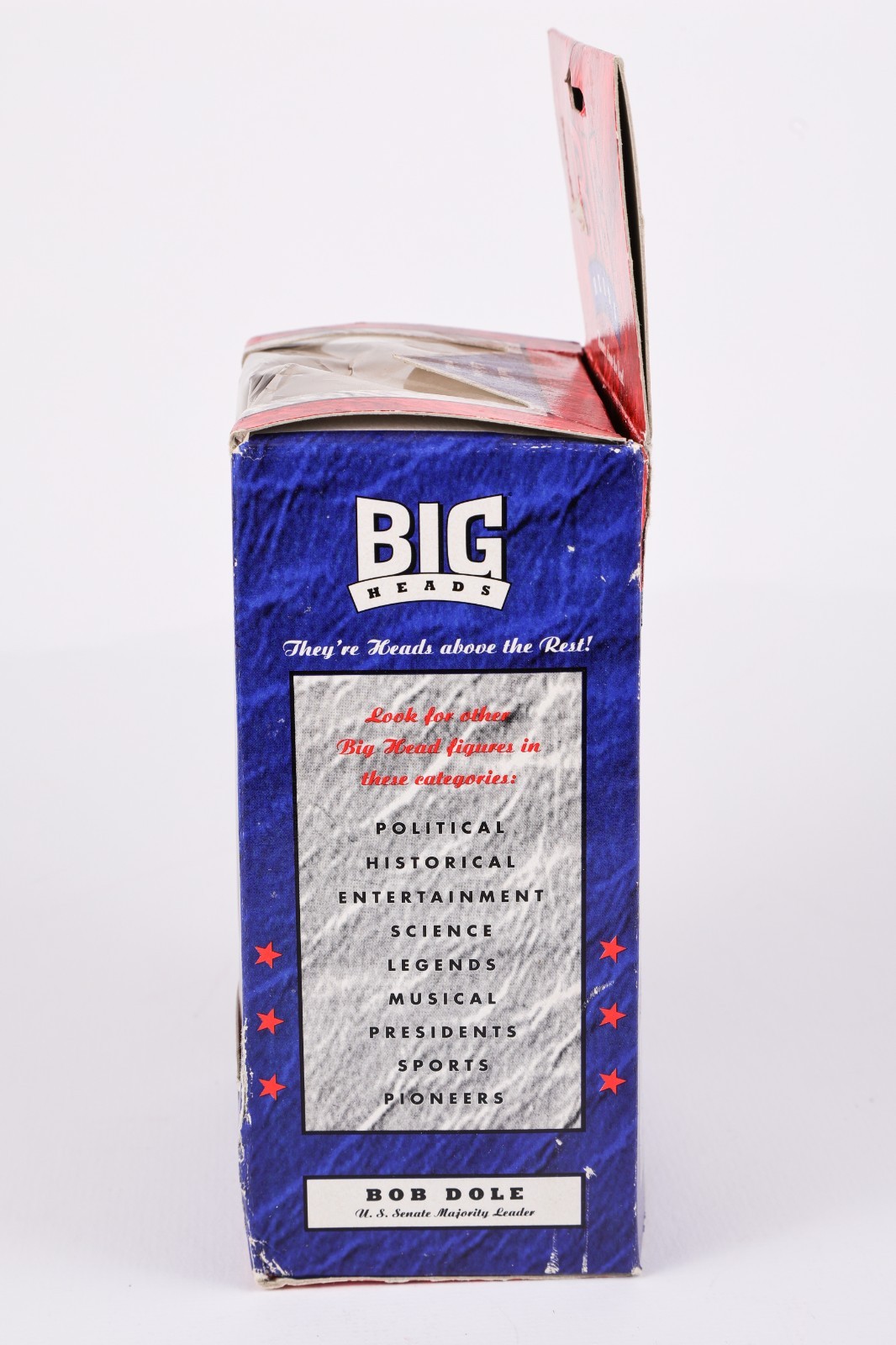 NEW Bob Dole & Newt Gingrich Big Heads Collectible Figures Original Box –