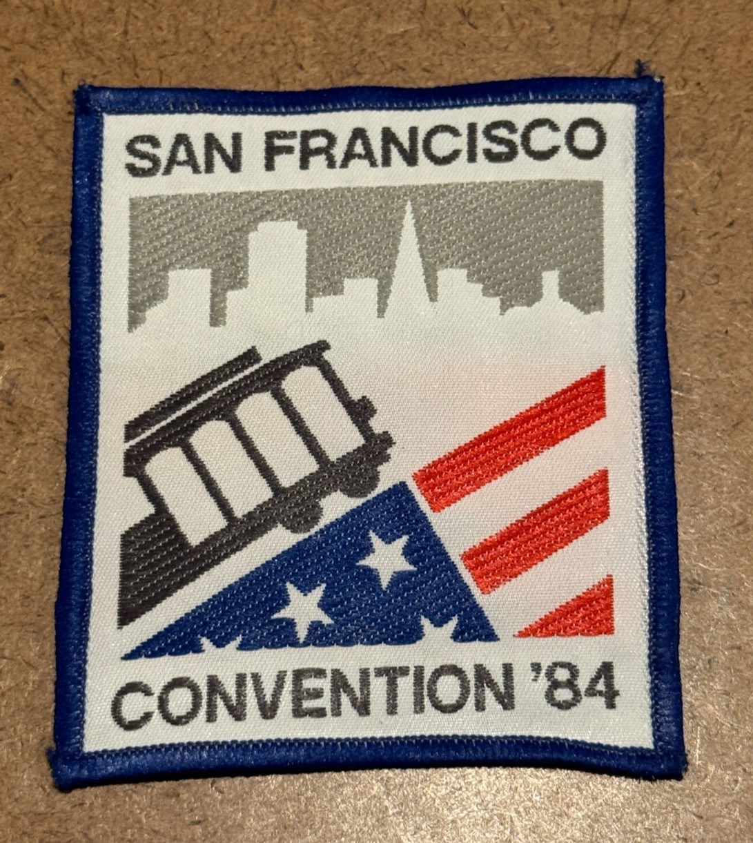 1984 DEMOCRATIC NATIONAL CONVENTION San Francisco PATCH Mondale Ferraro ELECTION