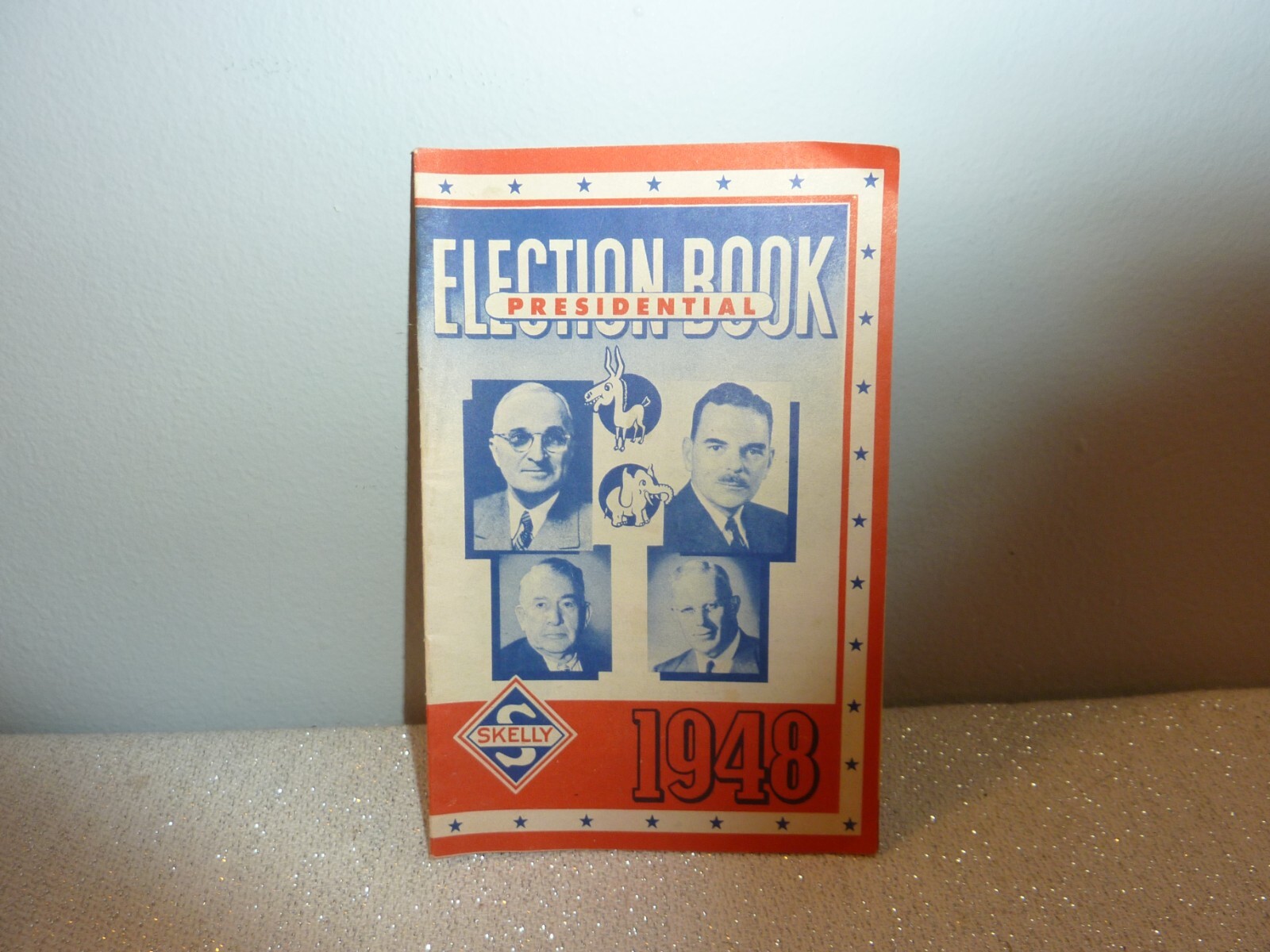 Rare Vintage 1948 Presidential Election Book Skelly Gas Truman!