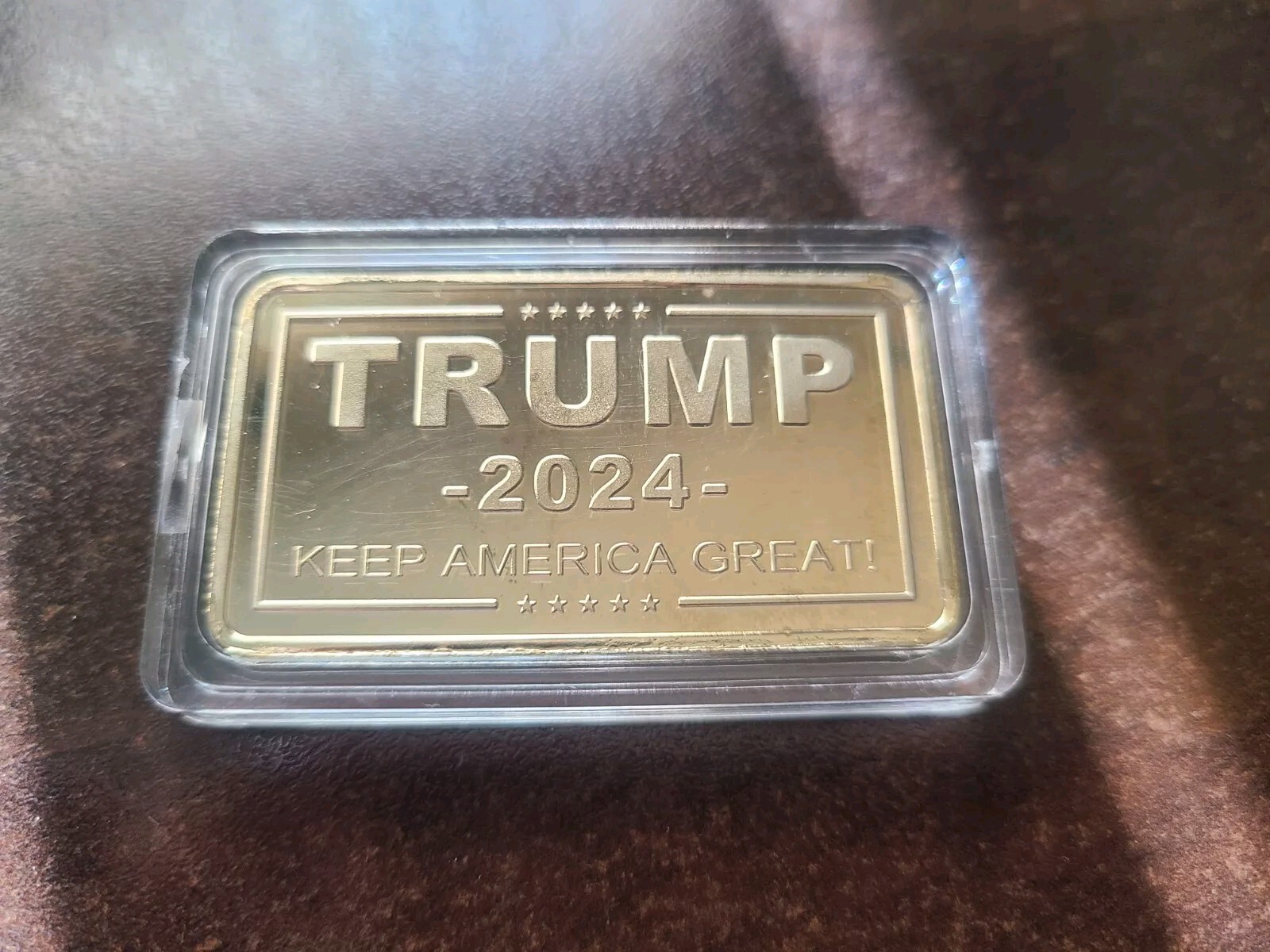 Donald Trump 2024 Make America Great Again Patriotic Metal
