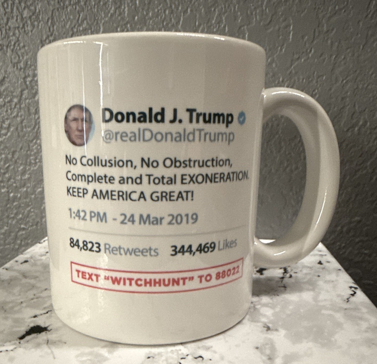 Donald Trump 2020 Keep America Great! 2019 Ceramic Mug Politics Made in USA