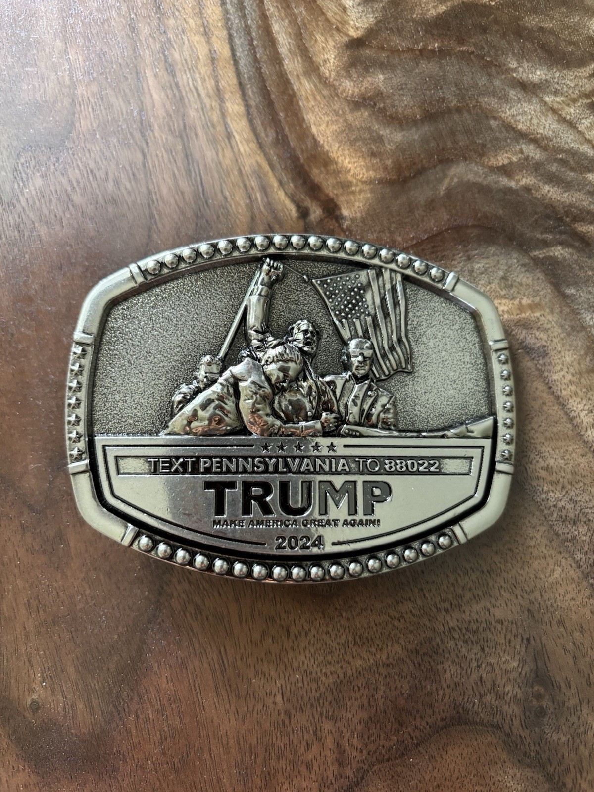 Donald Trump 2024 Belt Buckle Collectibles -Make America Great Again-Trump Merch