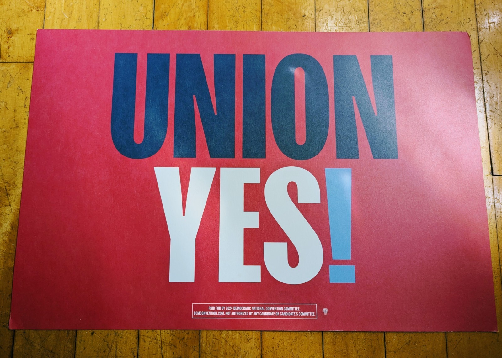 2024 Democratic National Convention, Biden + USA + Union Yes collectible posters