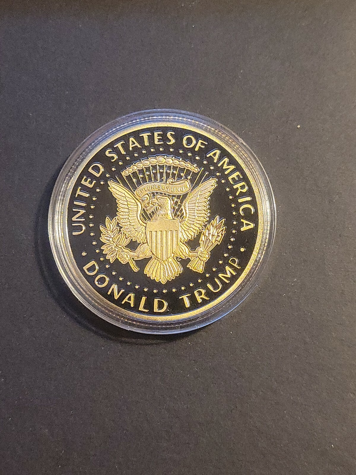 SAVE AMERICA AGAIN Donald Trump 2024 Coin US Novelty Coin GOLD