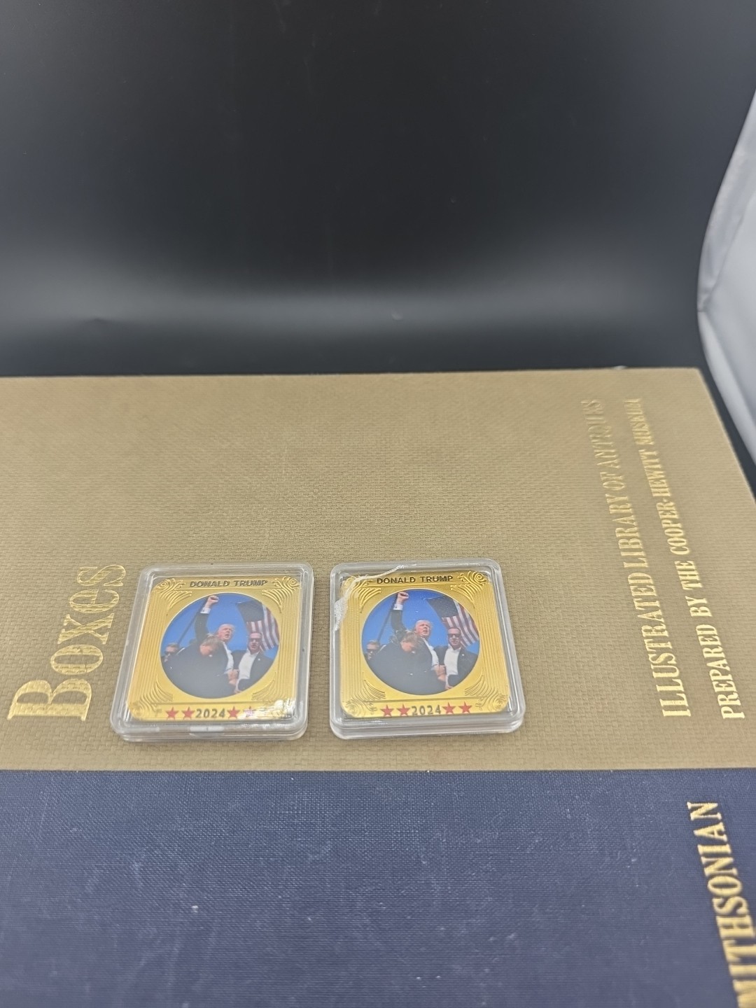 Trump 47th President of Us Commemorative Gold tone Coin