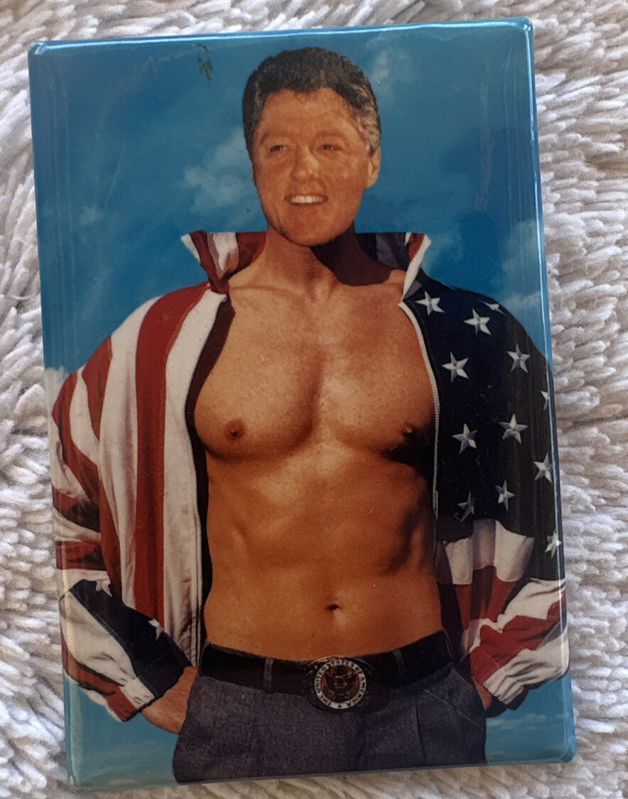 Sweet Willie-Bill Clinton – Pin – 1994 – design George Castaldo