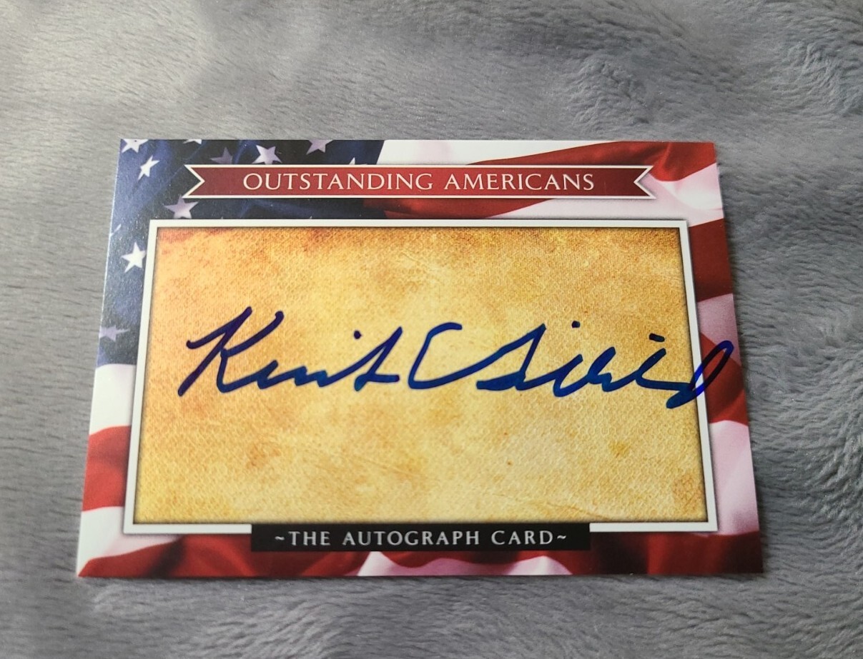 Kirsten E Gillibrand Signed Card Autographed Presidential Candidate 2020