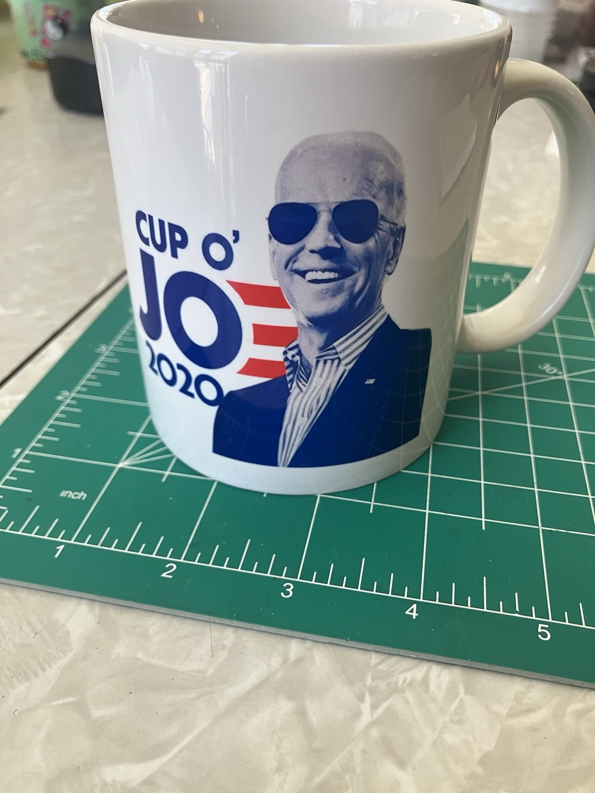 Joe Biden 2020 Cup O Joe Coffee Mug Collectibile Made In Thailand