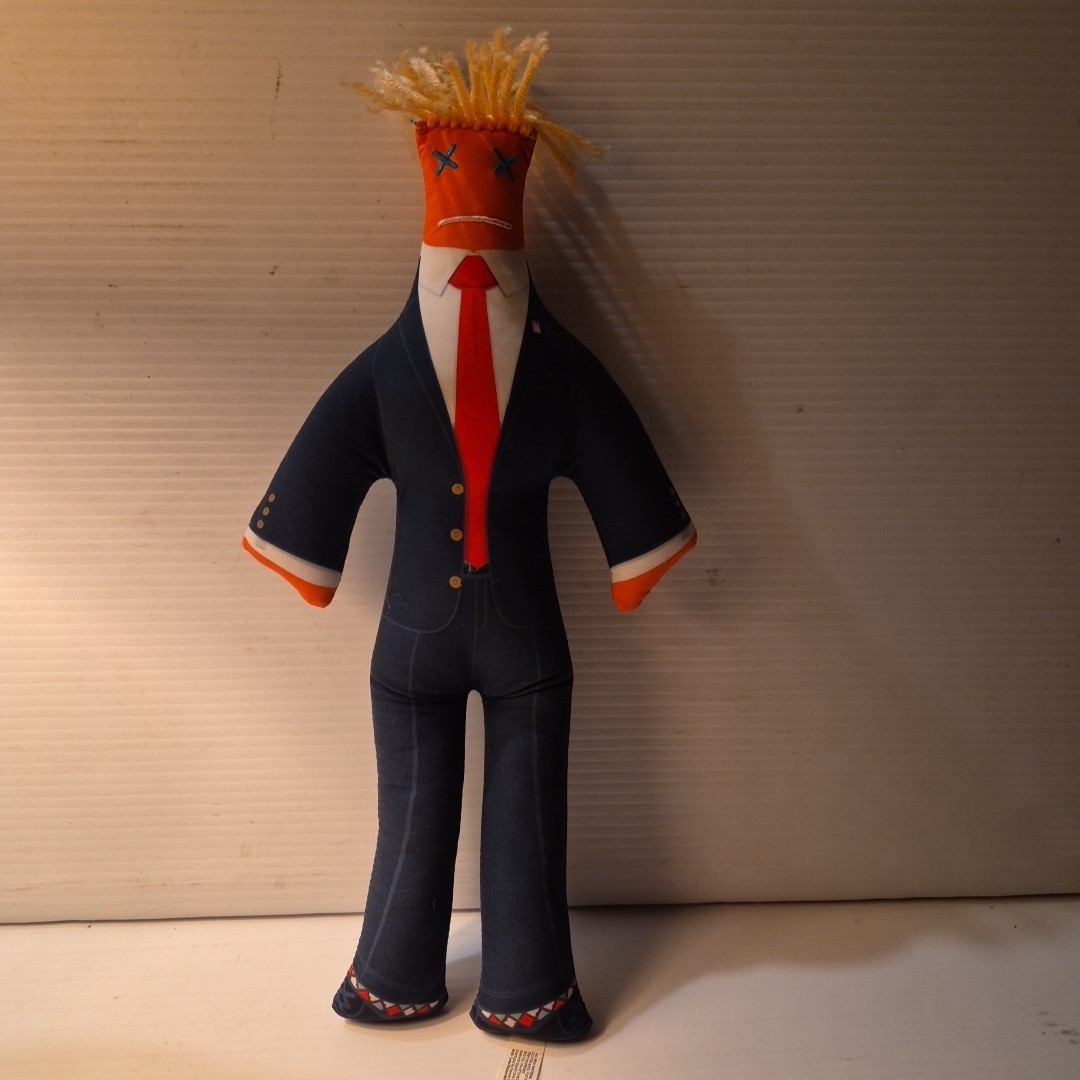 Dammit Doll Donald Trump Plush Stress Relief Voodoo Doll Gag Gift 13″