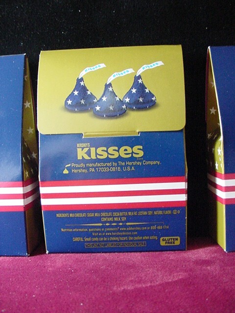 Lot 3 Presidential White House Hershey Kisses Candy -No signature- Free shipping