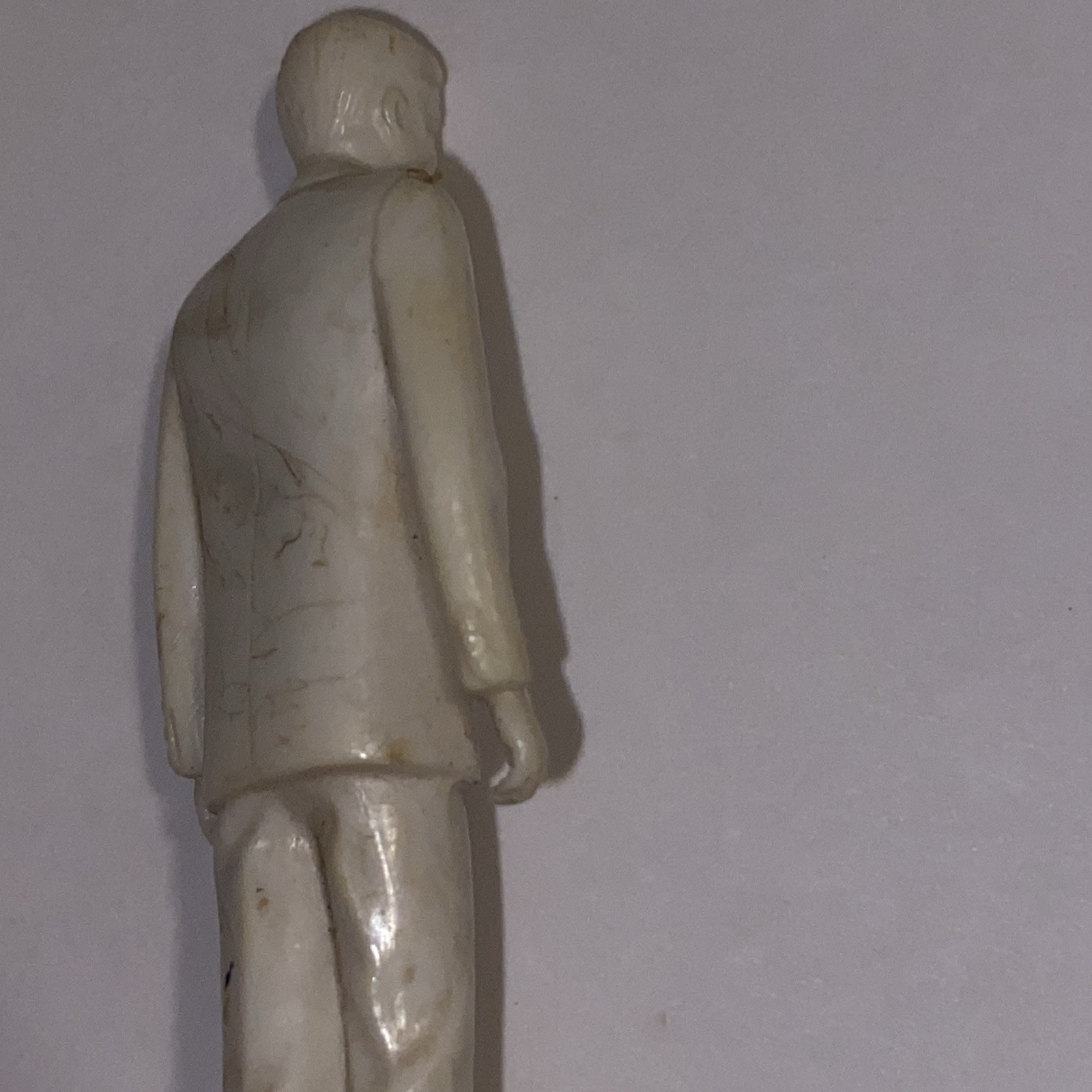 Marx Square Base Kennedy Figure 60mm Hard Plastic Candidate for President NP4