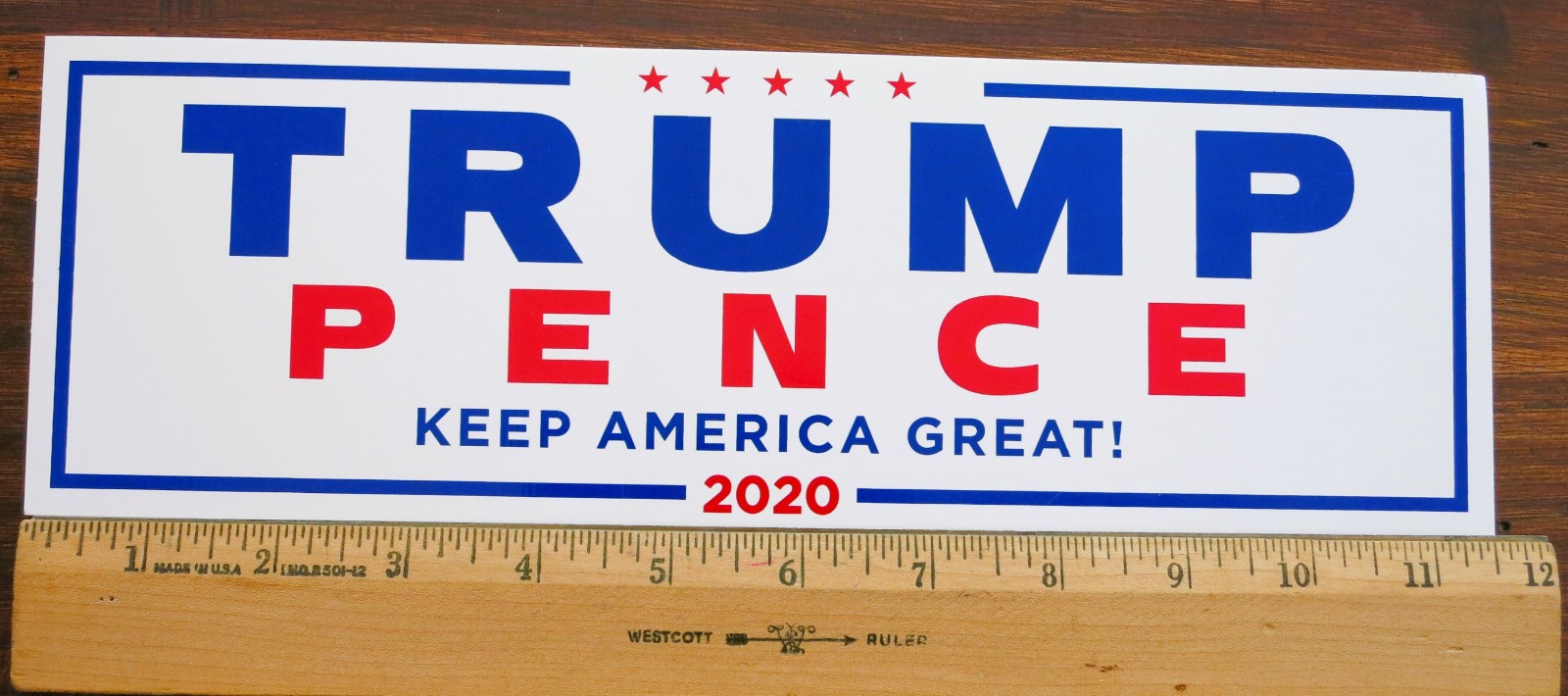 TRUMP 2020 and 2024 Assorted Presidential Election Campaign Bumper Stickers NEW