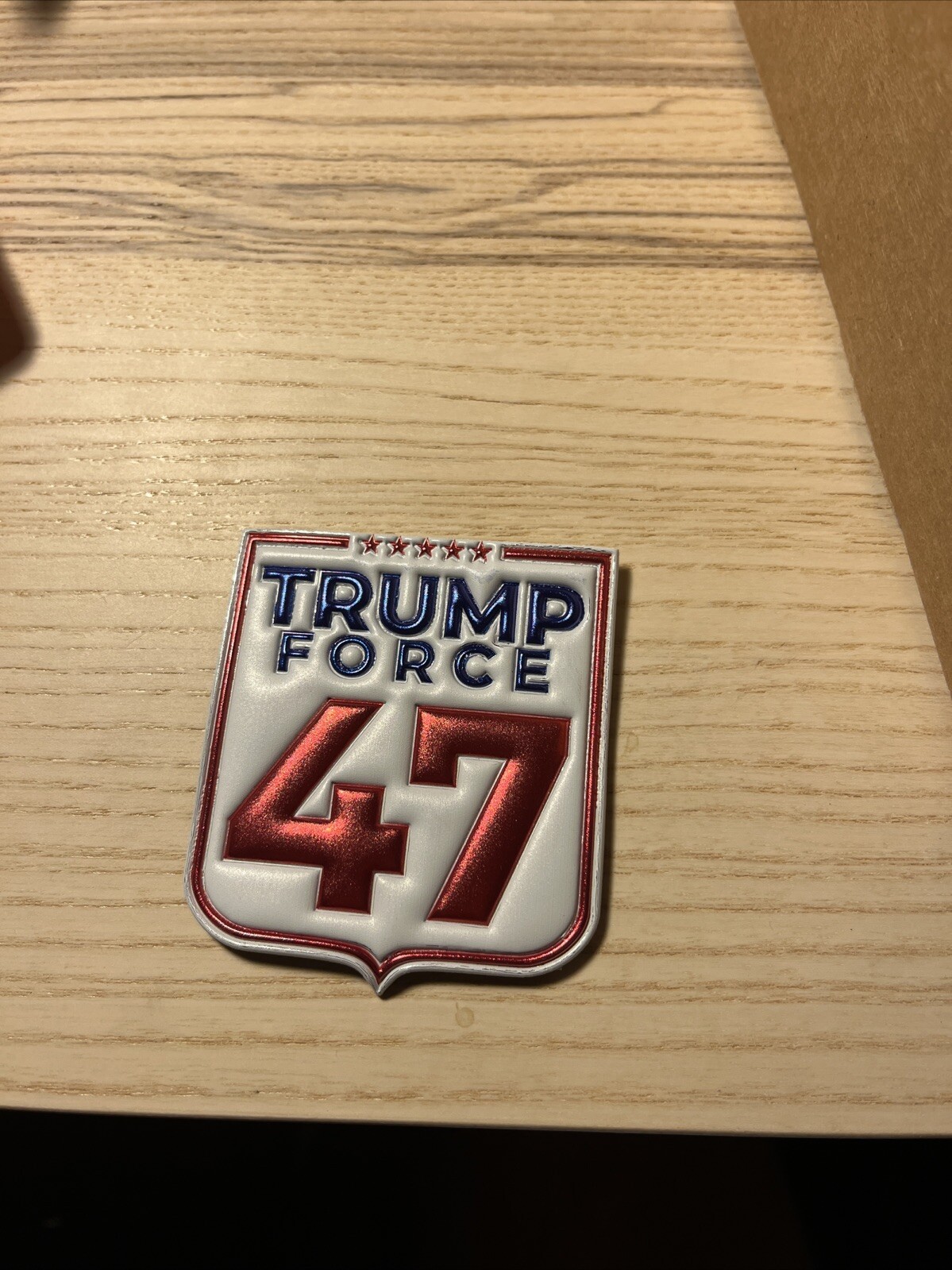 Trump Force 47 Official Campaign Patch for Volunteers; new and RARE