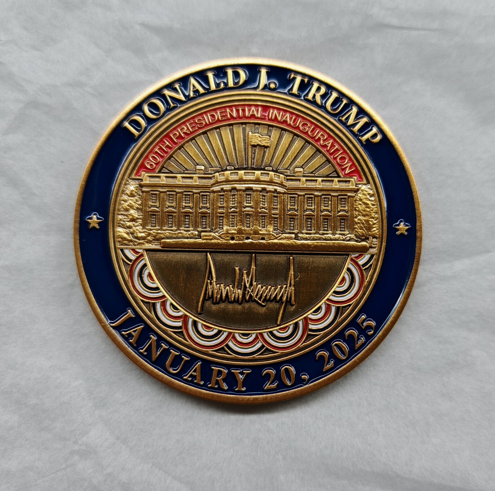 2025 Presidential Inauguration of Donald Trump Commemorative Coin Unofficial