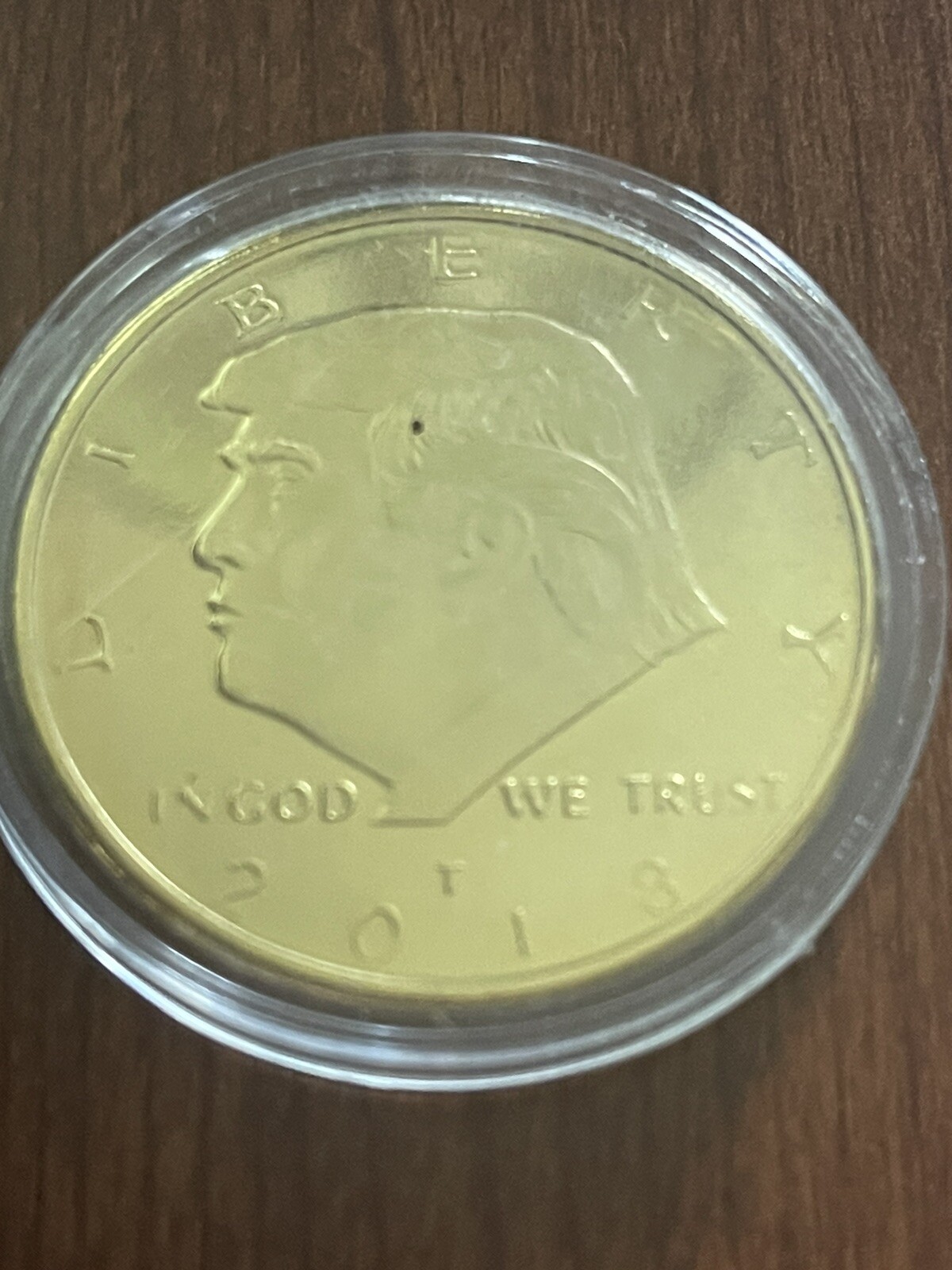 2018, 2019, and 2020 Donald Trump Gold Plated Coins