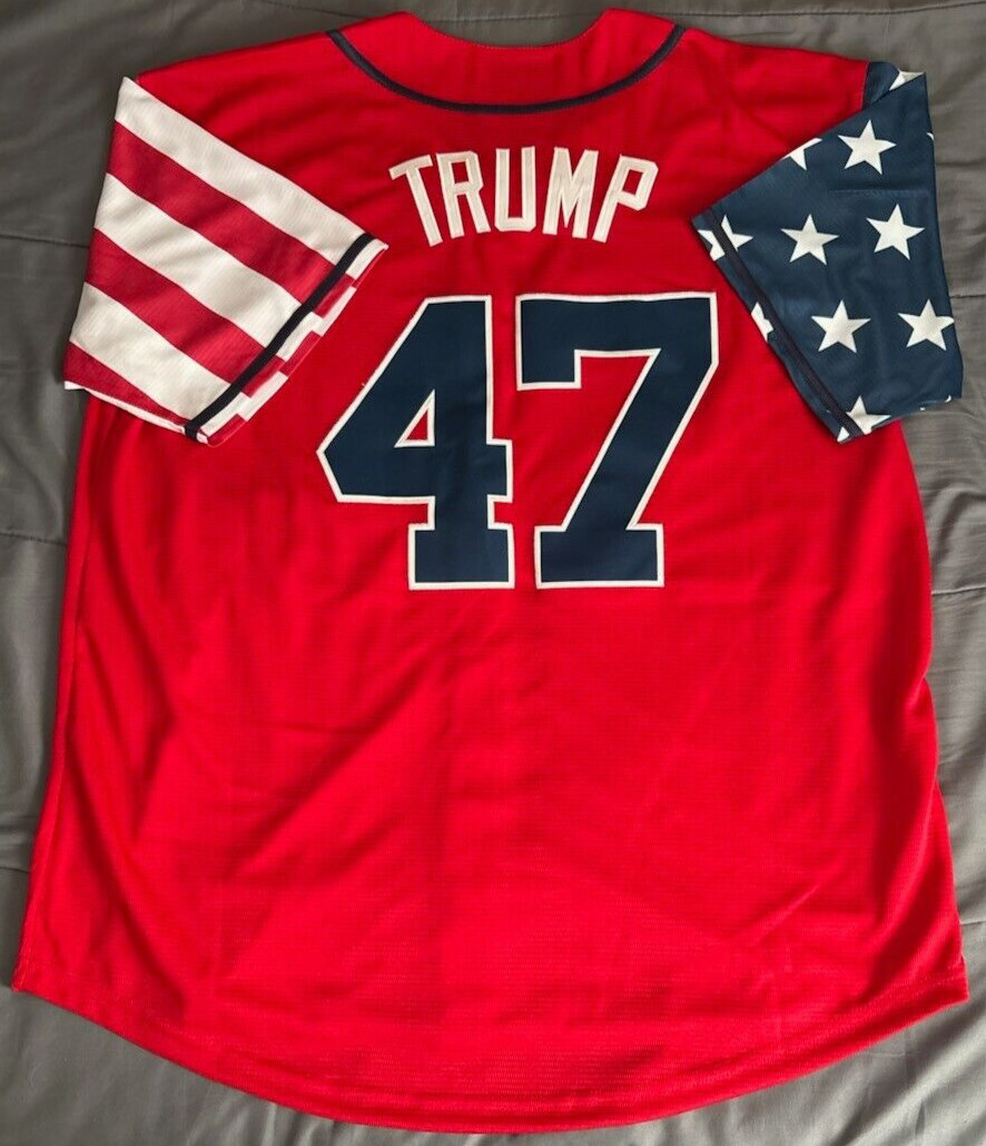 Donald Trump Custom Stitched USA Jersey XXL