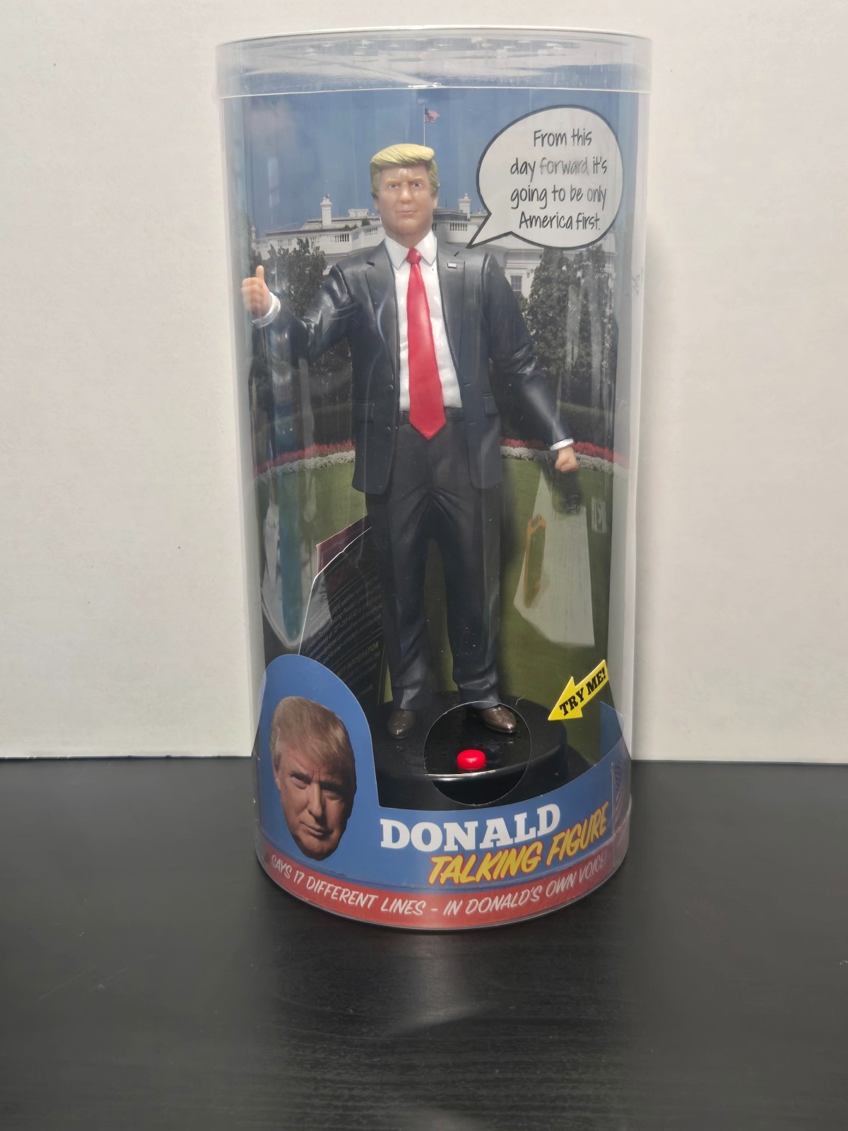 President Donald Trump Talking Figure w/ 17 Different Lines in Trump’s Voice