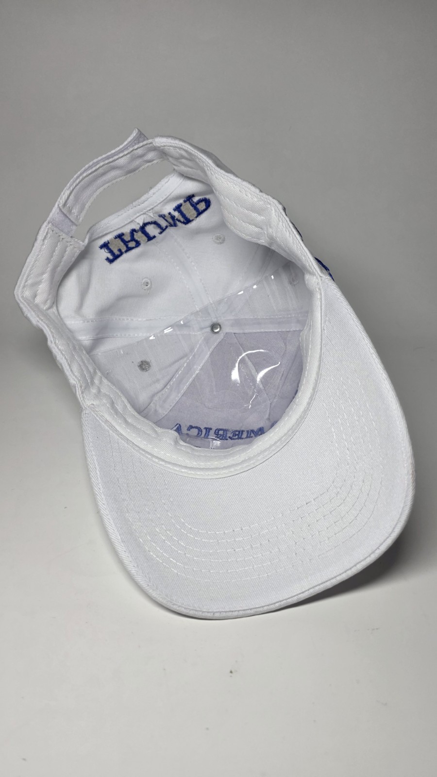 MAGA Donald Trump 45-47 Make America Great Again White Blue Baseball Hat