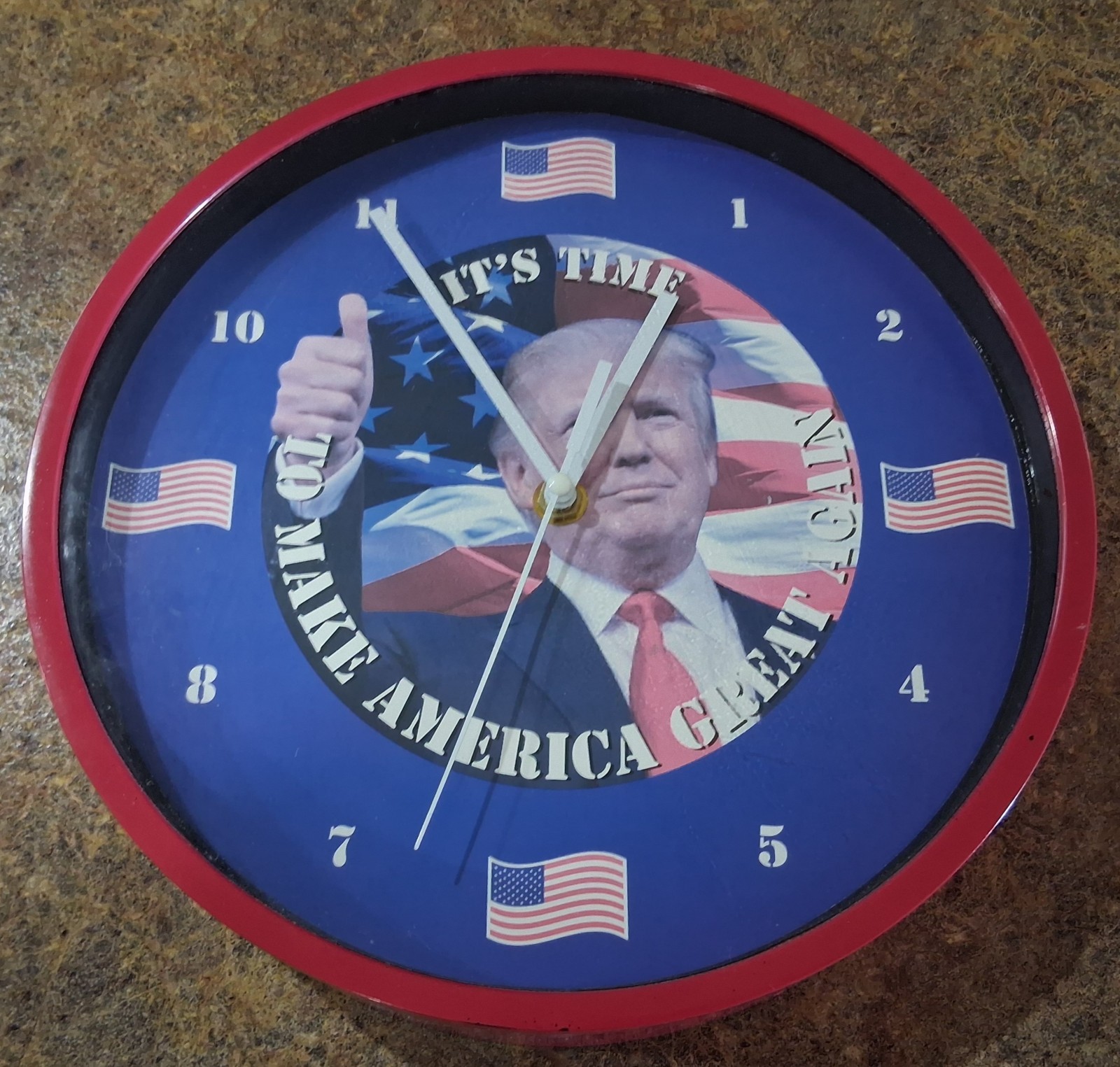 Donald Trump Talking Clock. *See Full Description.