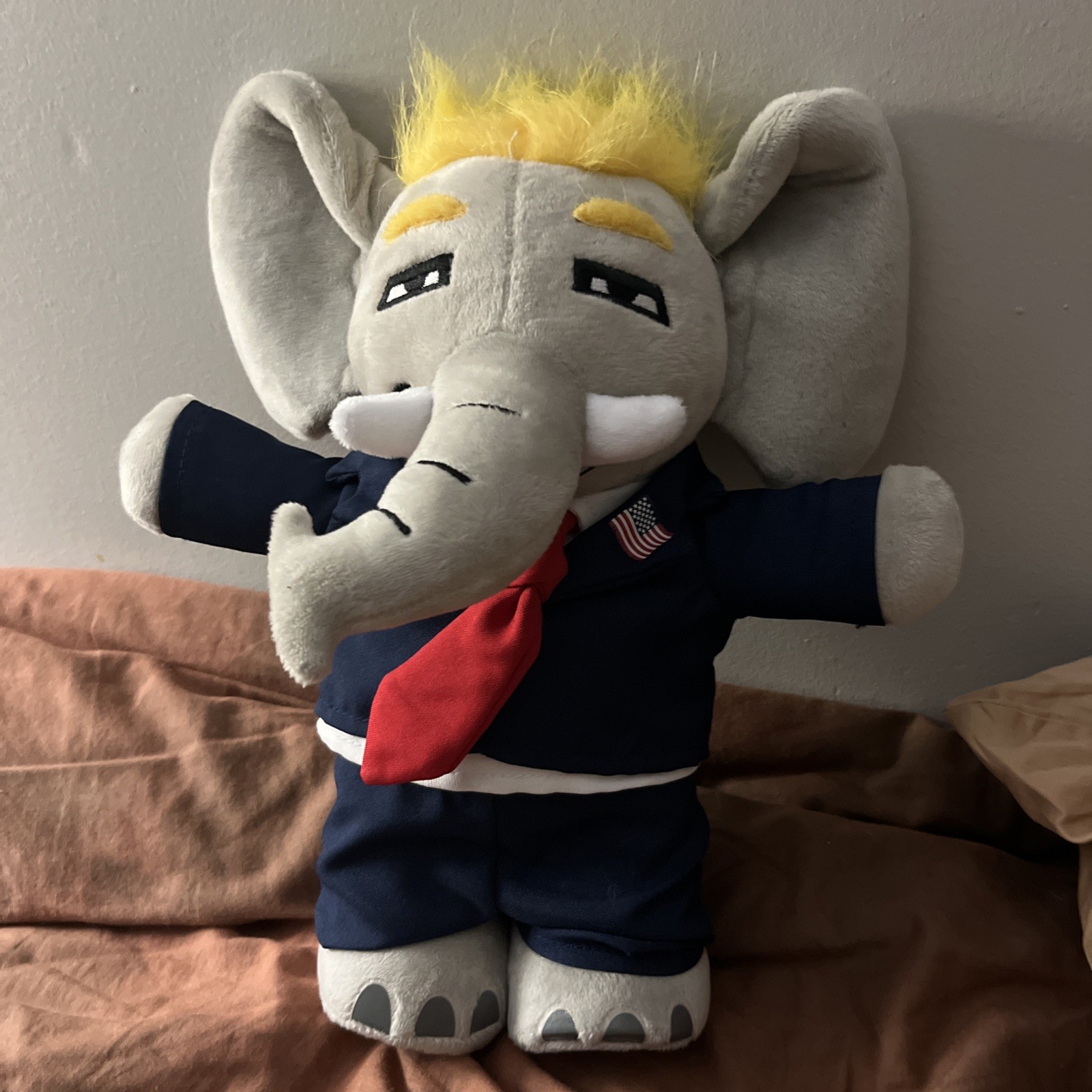 Donald Trunk Donald Trump Plush Toy Elephant Republican President NWOT