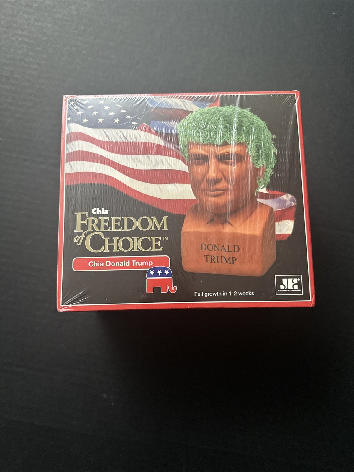 DONALD TRUMP Freedom of Choice 2016 OFFICIAL Chia Pet! NEW