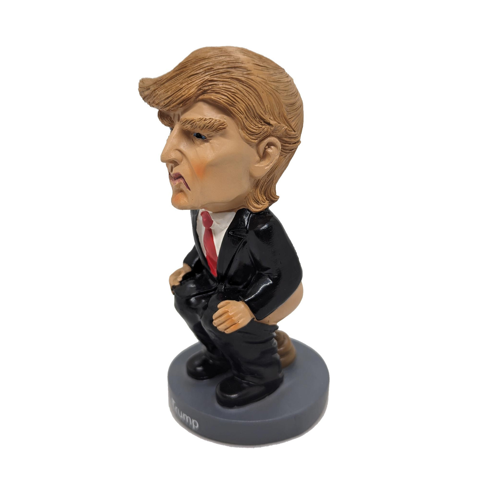 Trump Dumper Caganer Poop Figurine Bobblehead Thingee