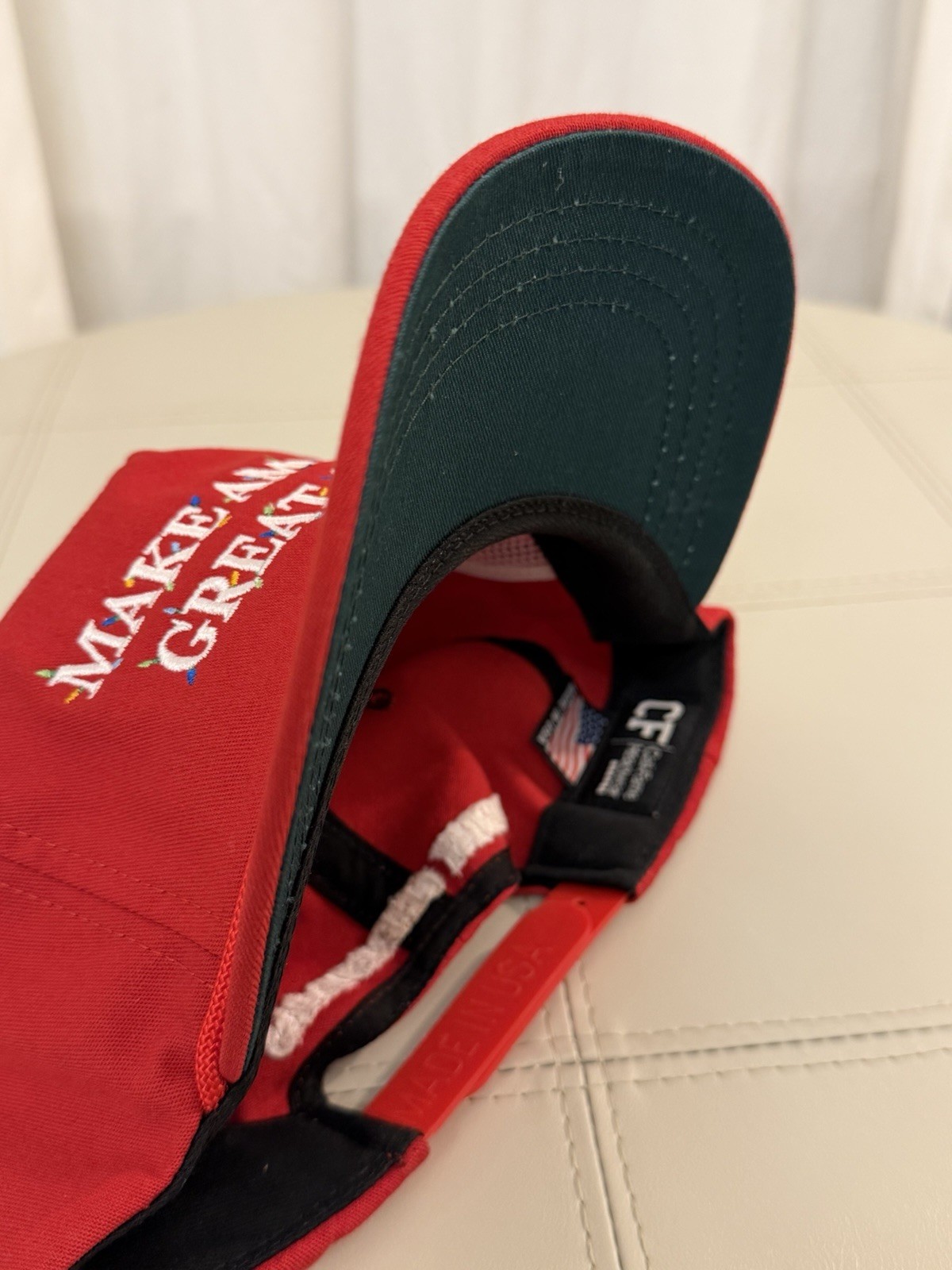Official Trump Merry Christmas 2017 Red MAGA Make America Great Again Hat