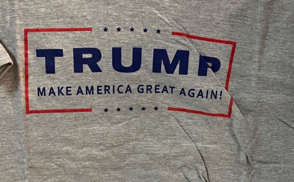 TRUMP “Make America Great Again” TShirt From 2016 Presidential Campaign USA Made