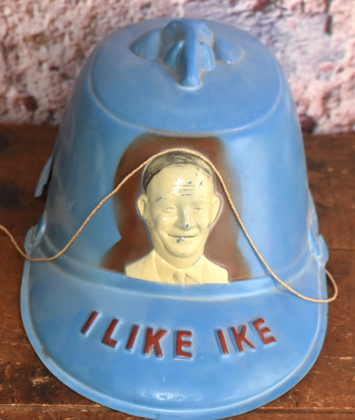 Vintage Dwight Eisenhower I Like Ike 1952 Republican Convention Campaign Hat
